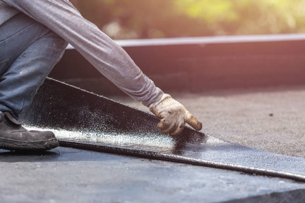 Professional Waterproofing technician working in Randolph, WI